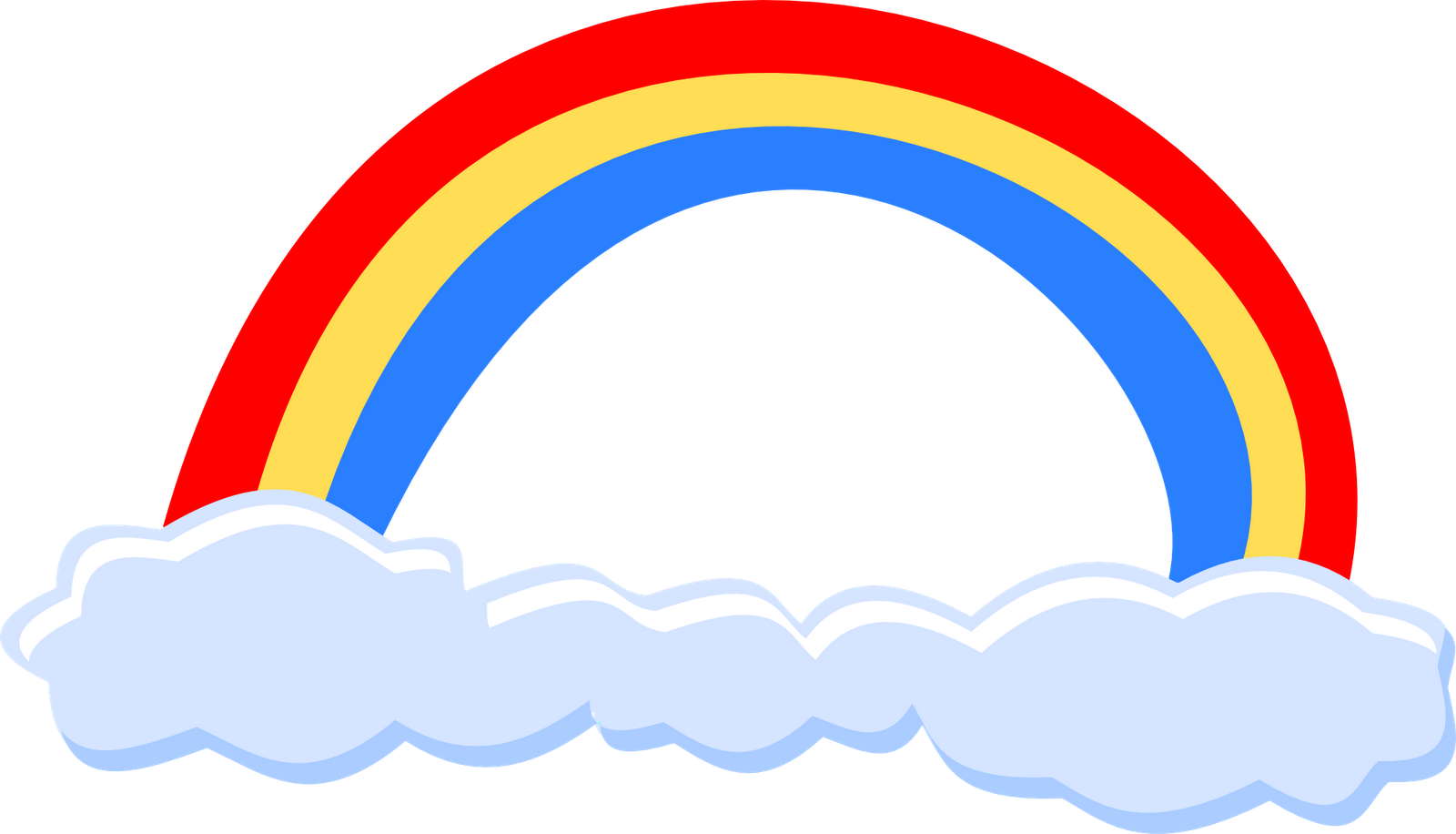 Simple Clipart Rainbow PNG Transparent Background, Free ...