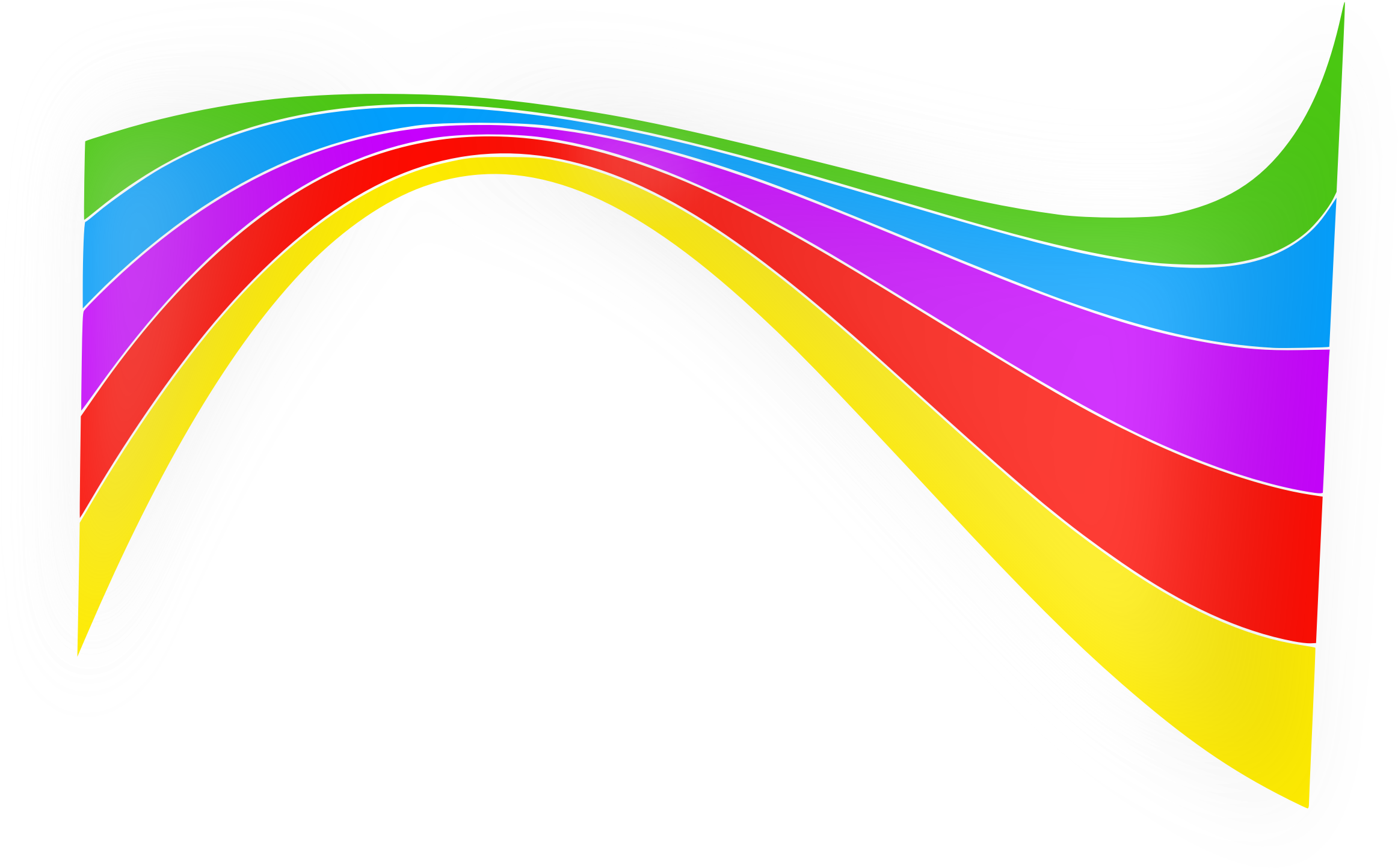Download Rainbow Wavy PNG Transparent Background, Free Download ...