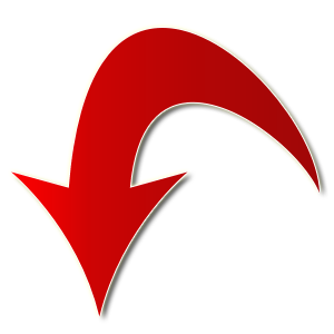 Red Vertical Arrow PNG, Red Vertical Arrow Transparent Background
