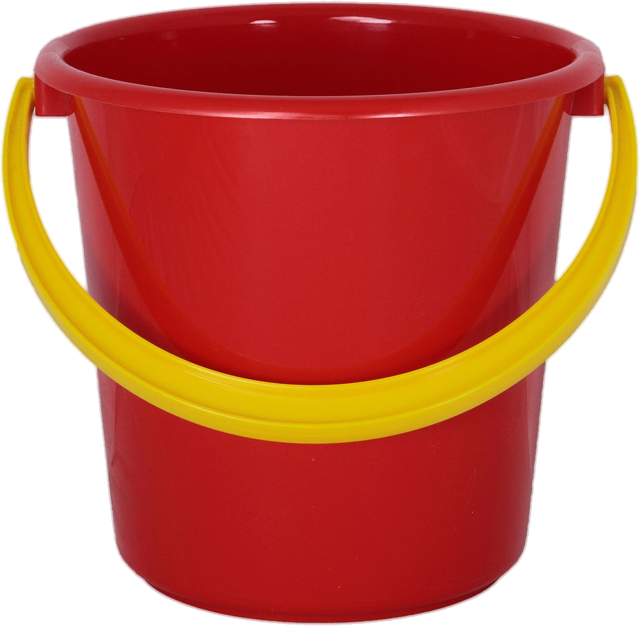 Red Bucket Picture Icon Format PNG Transparent Background, Free ...