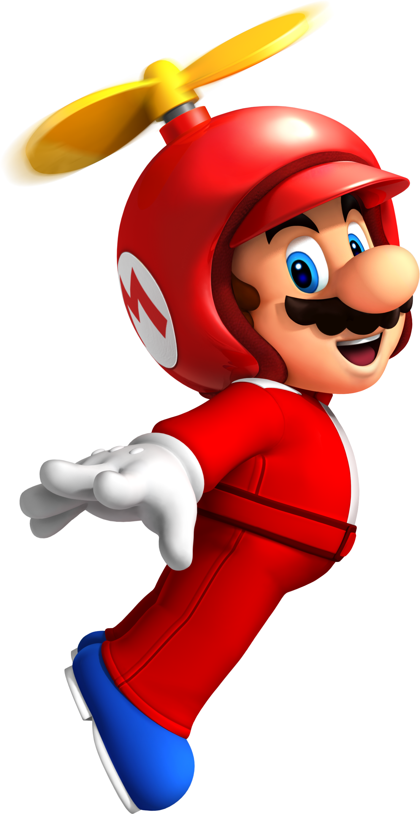 Red Clothes With Mario Helicopter Hat PNG Transparent Background, Free Download 49295