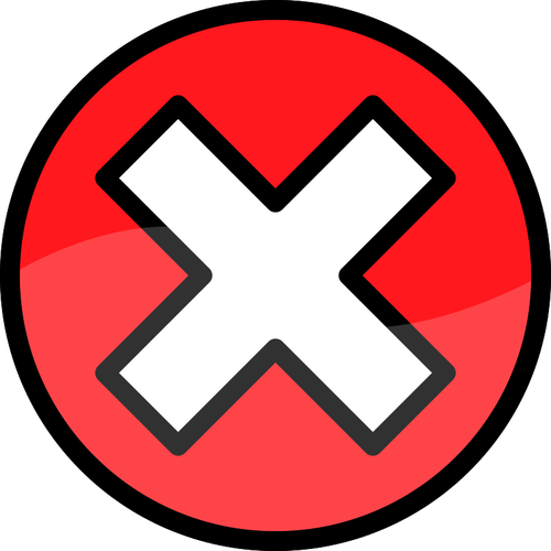 red delete button png