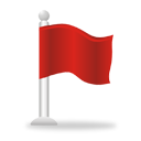 red flags icon png
