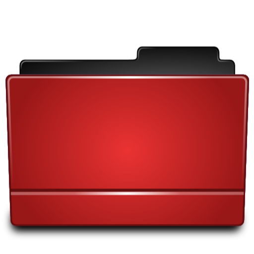 Red folder, directory icon png #12389 - Free Icons and PNG Backgrounds