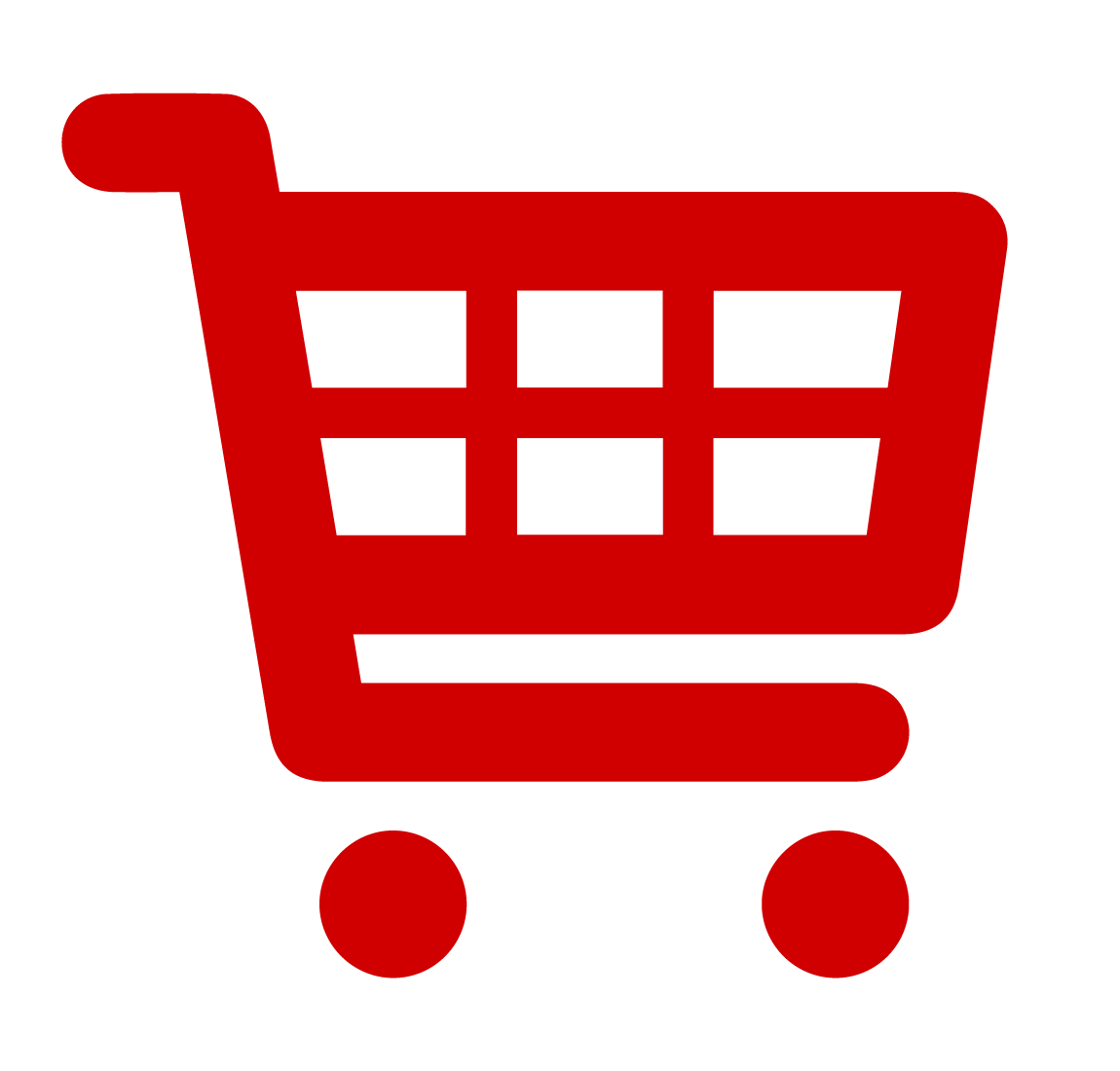 Shopping Cart Logo Red