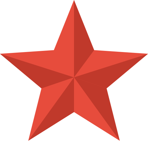 Red Star Icon PNG Transparent Background, Free Download #19119 ...