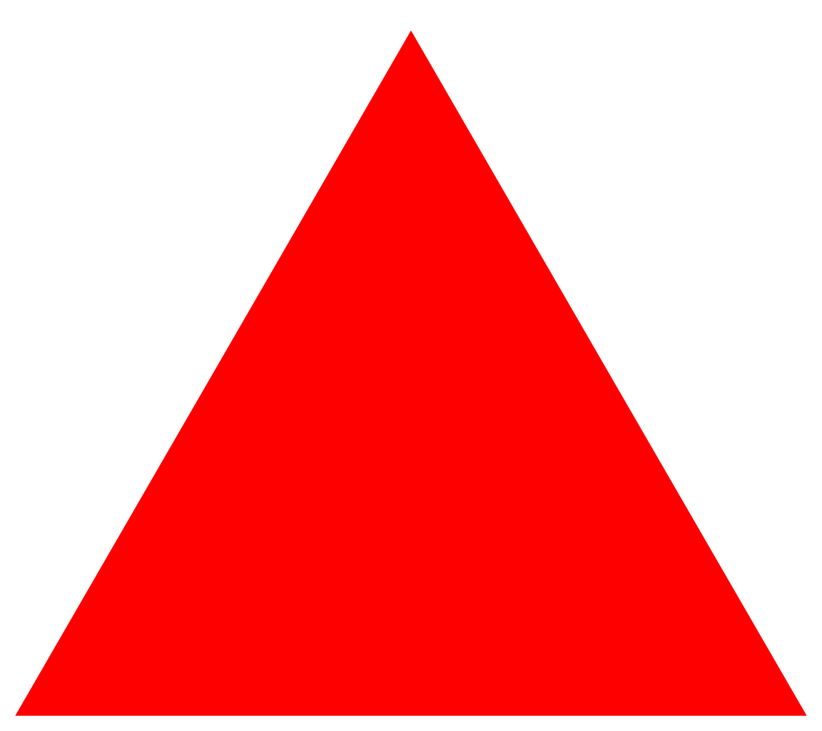 Red Triangle PNG Transparent Background Free Download 42416 