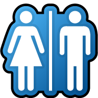 Restroom Icon, Transparent Restroom.PNG Images & Vector - FreeIconsPNG