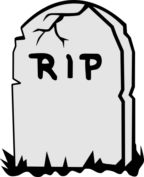 Free: Related Gravestone Clipart Transparent - Rip Tombstone Png 