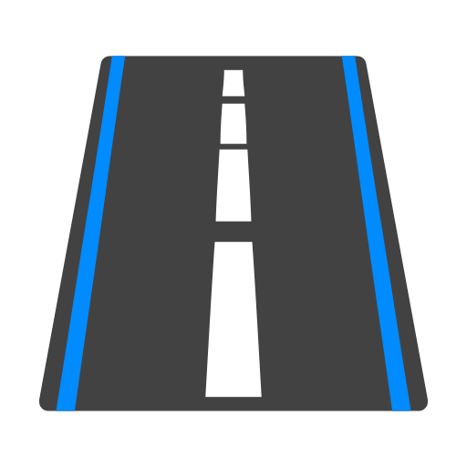Road Map Free Icon