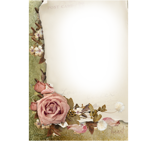 romantic photo frame png