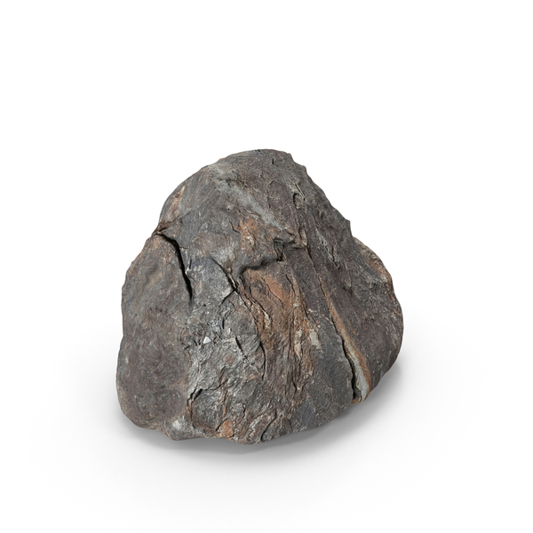 Round stone rock single png icon