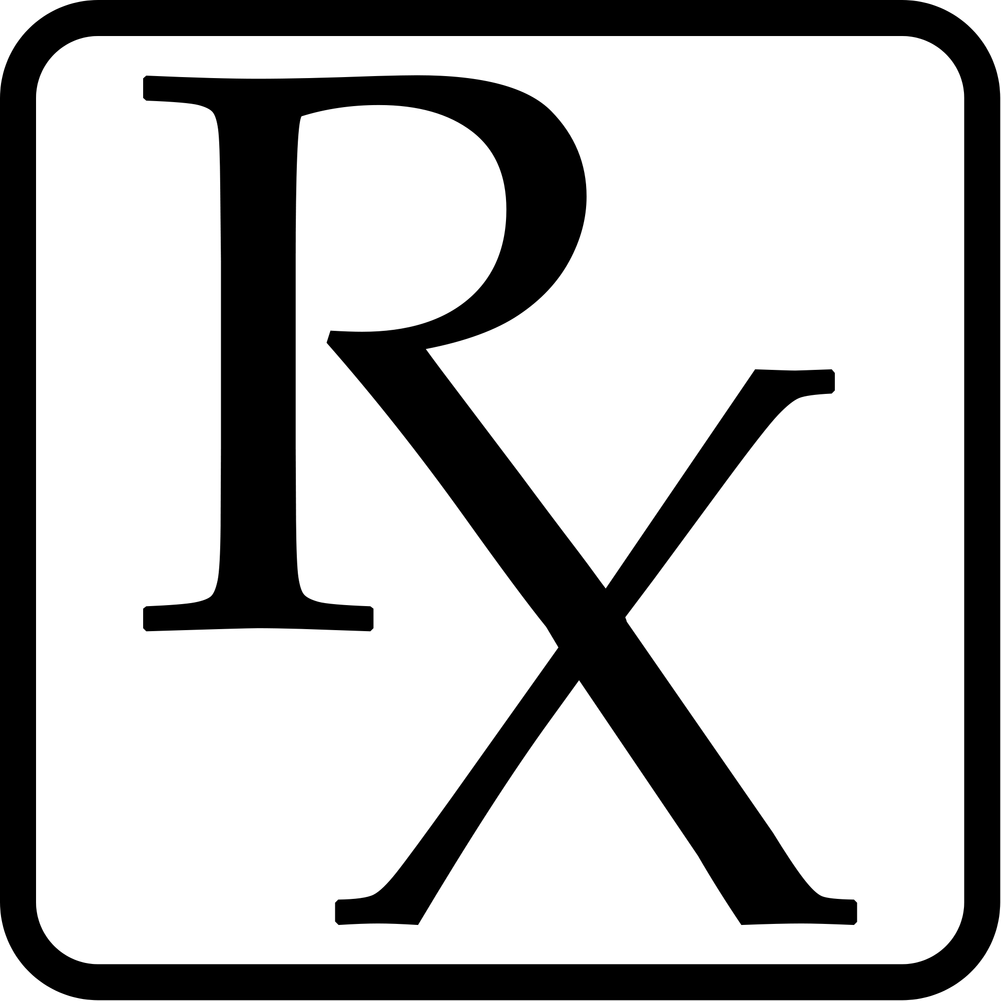 Rx Free Icon
