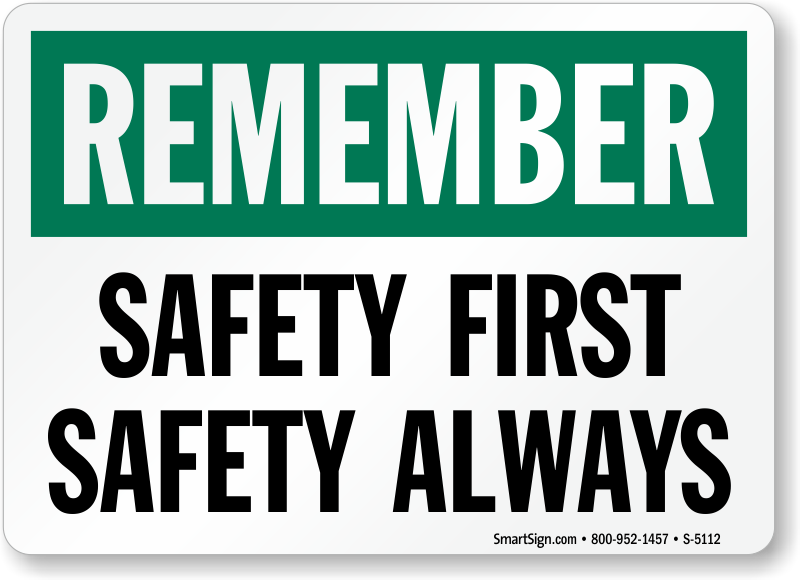 Download Free High Quality Safety First Images PNG Transparent