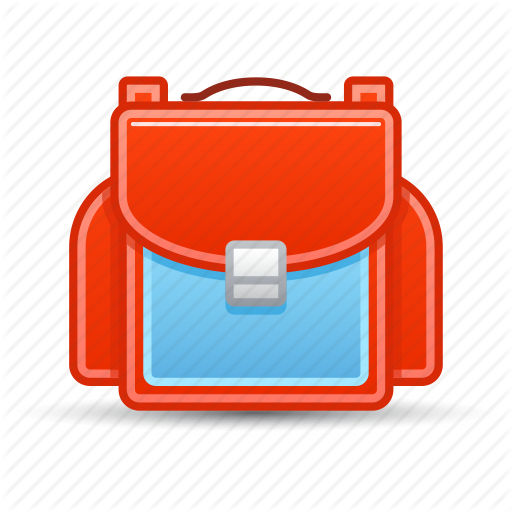 School Bag Icon, Transparent School Bag.PNG Images & Vector - FreeIconsPNG