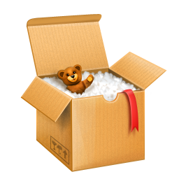 Shipping box Icon | Free Shopping Iconset | PetalArt