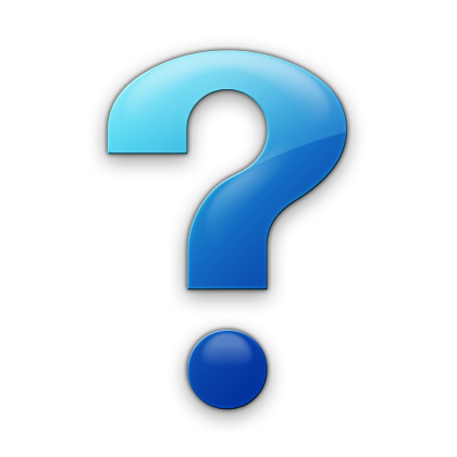 Simple Blue Question Mark Icon PNG Transparent Background, Free ...