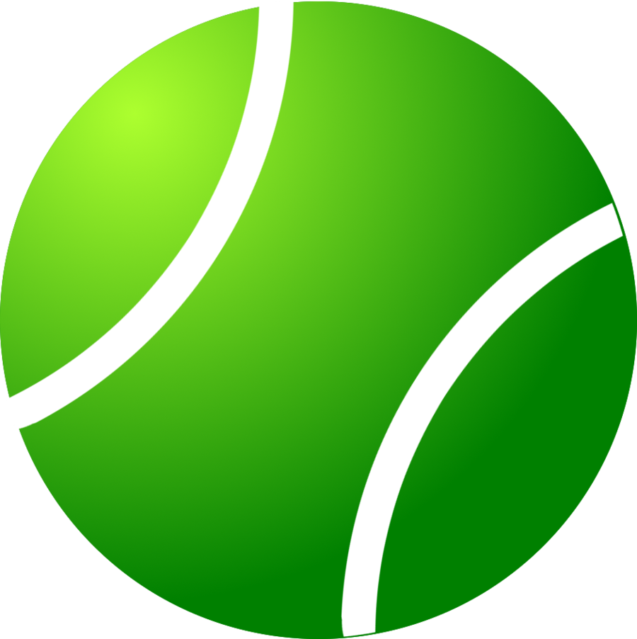 Simple Green Tennis Ball PNG Transparent Background, Free Download
