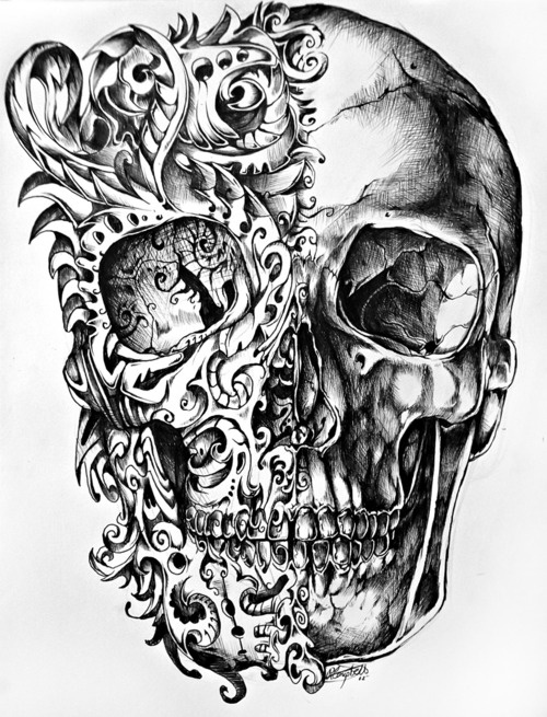 Skull Tattoo Vector Collection – IMAGELLA