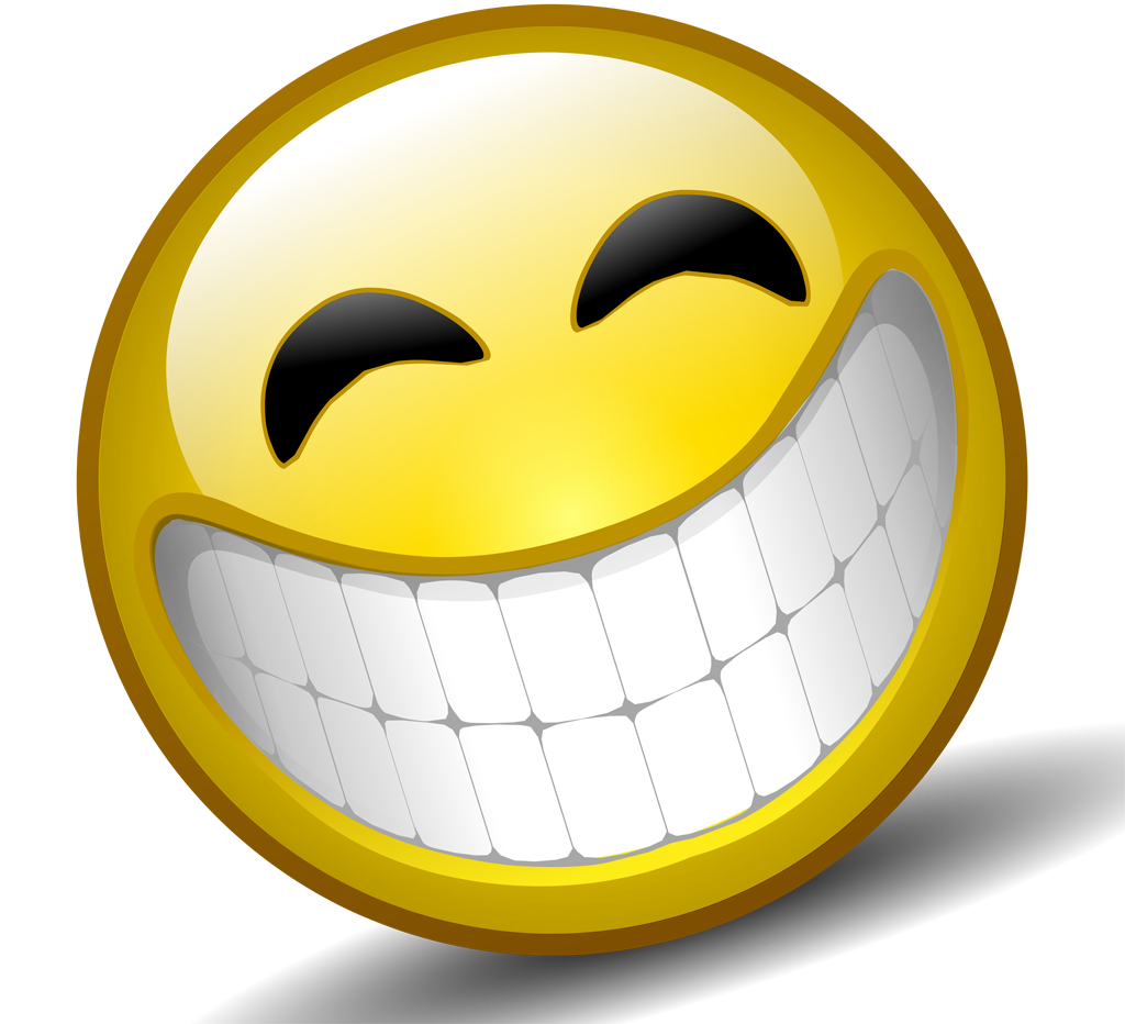 Smile, teeth emoji Png
