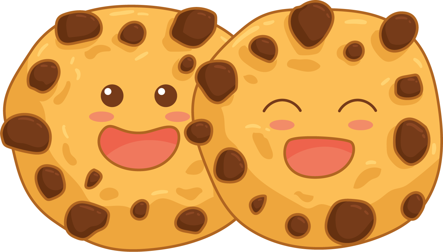 Smiling Face Chocolate Cookie Symbol Images PNG Transparent Background