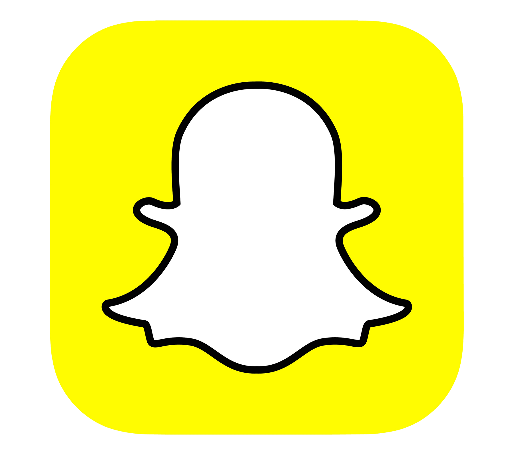 Snapchat Logo Background Png Transparent Background Free Download 46425 Freeiconspng