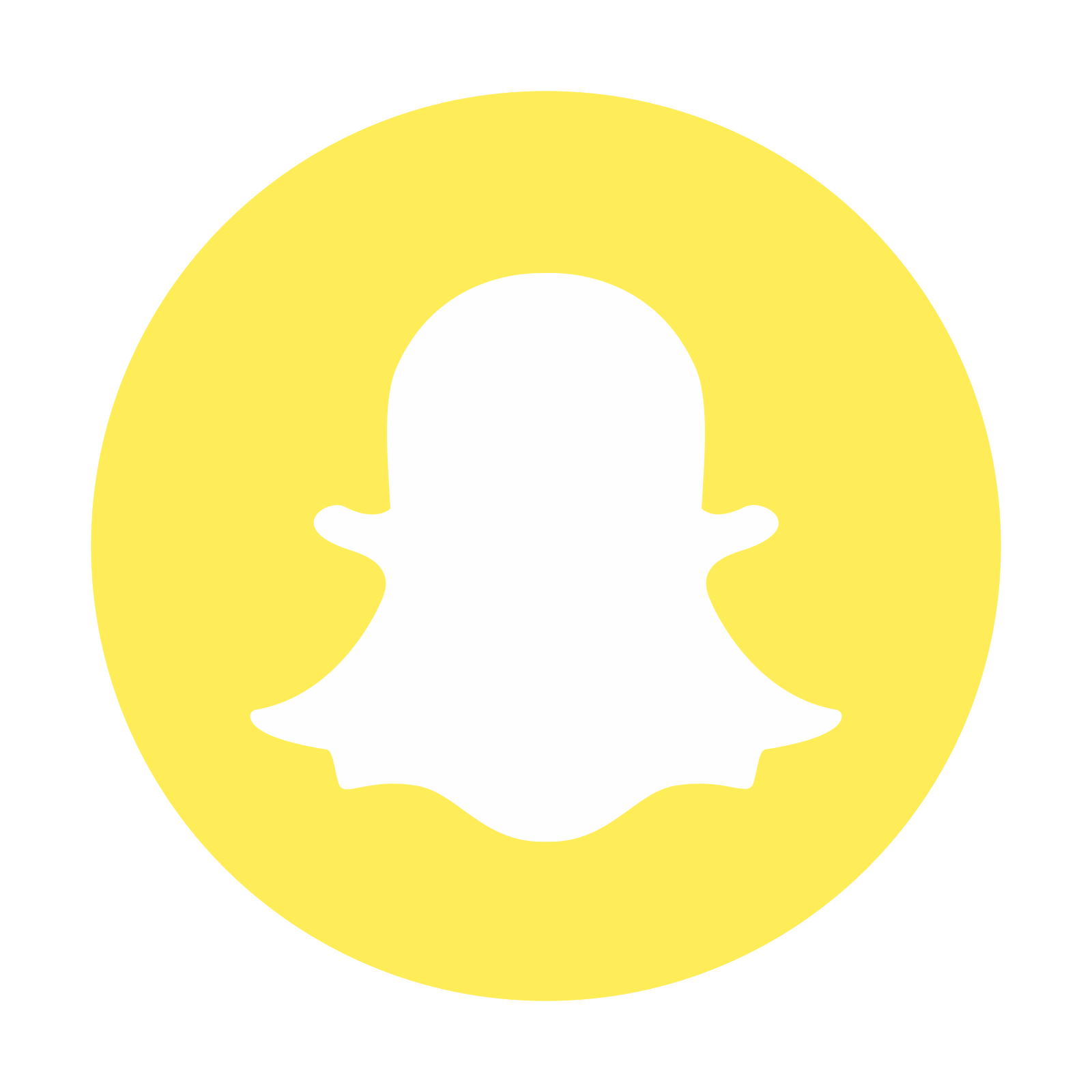 Snapchat Logo PNG Snapchat Logo Transparent Background FreeIconsPNG