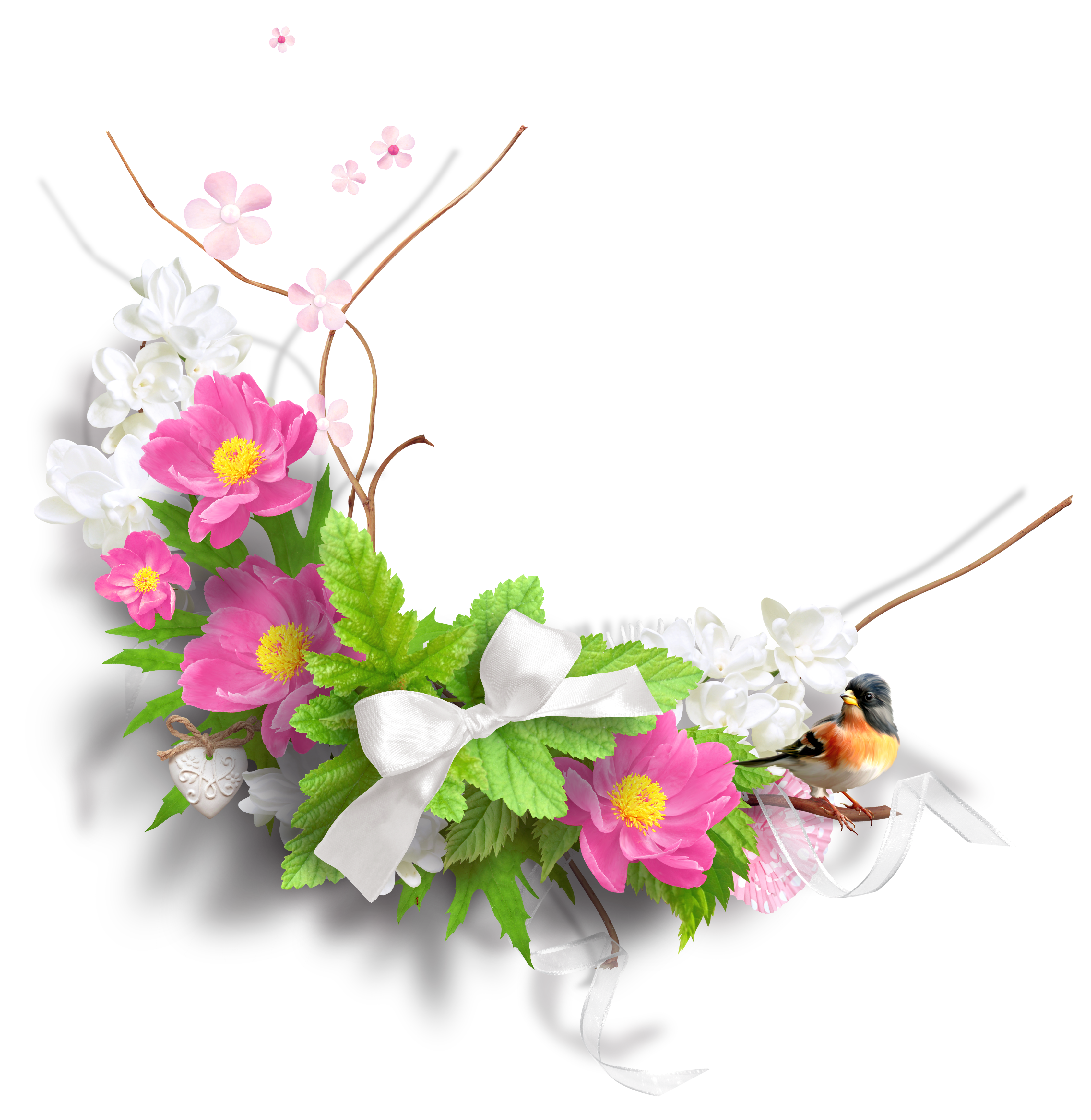 Spring Flowers Image PNG Transparent Background, Free Download #18159