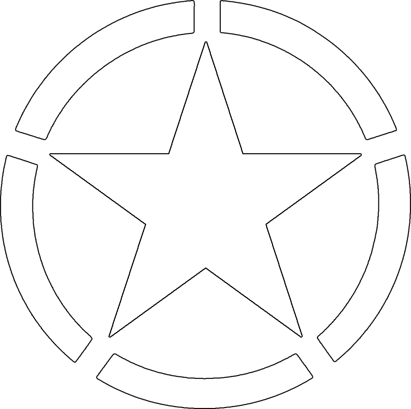 Star Army Icon, Transparent Star Army.PNG Images & Vector - FreeIconsPNG
