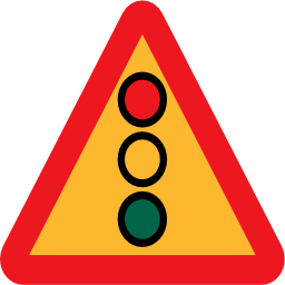 Start, stop, traffic icon 