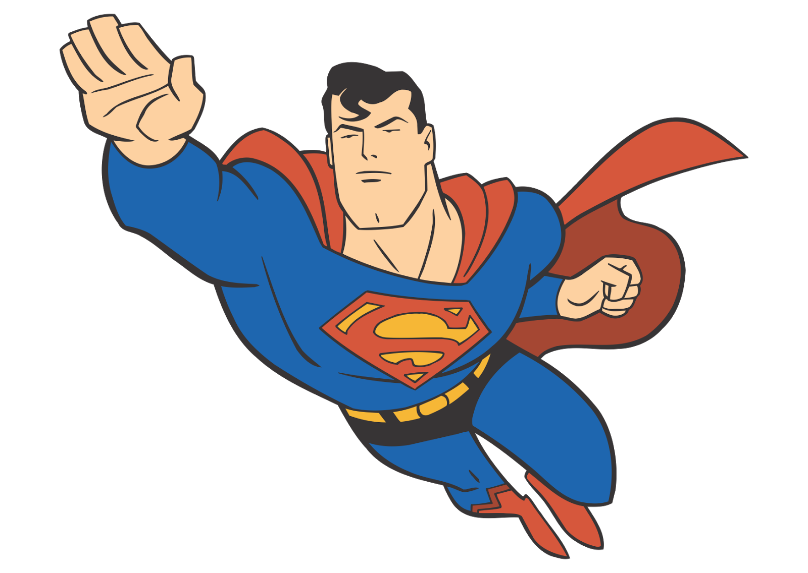 Superman Cartoon PNG Transparent Background, Free Download #31579 -  FreeIconsPNG