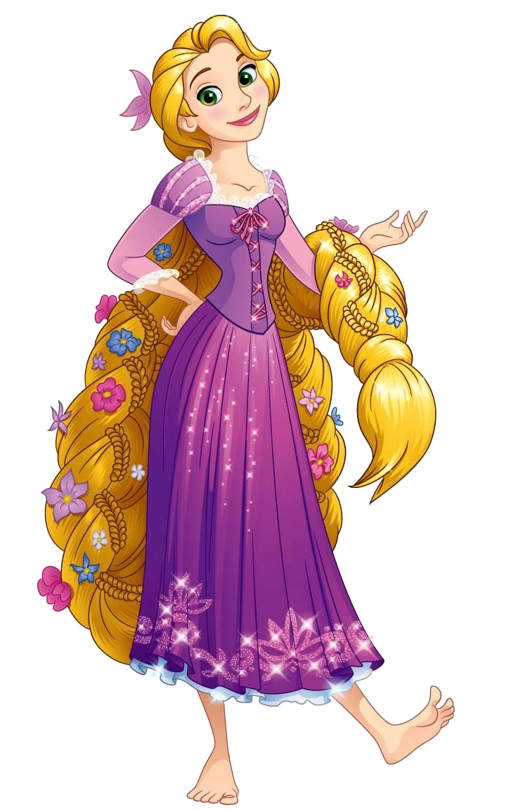 Tangled, Flower Haired Rapunzel PNG Transparent Background, Free Download  #43439 - FreeIconsPNG