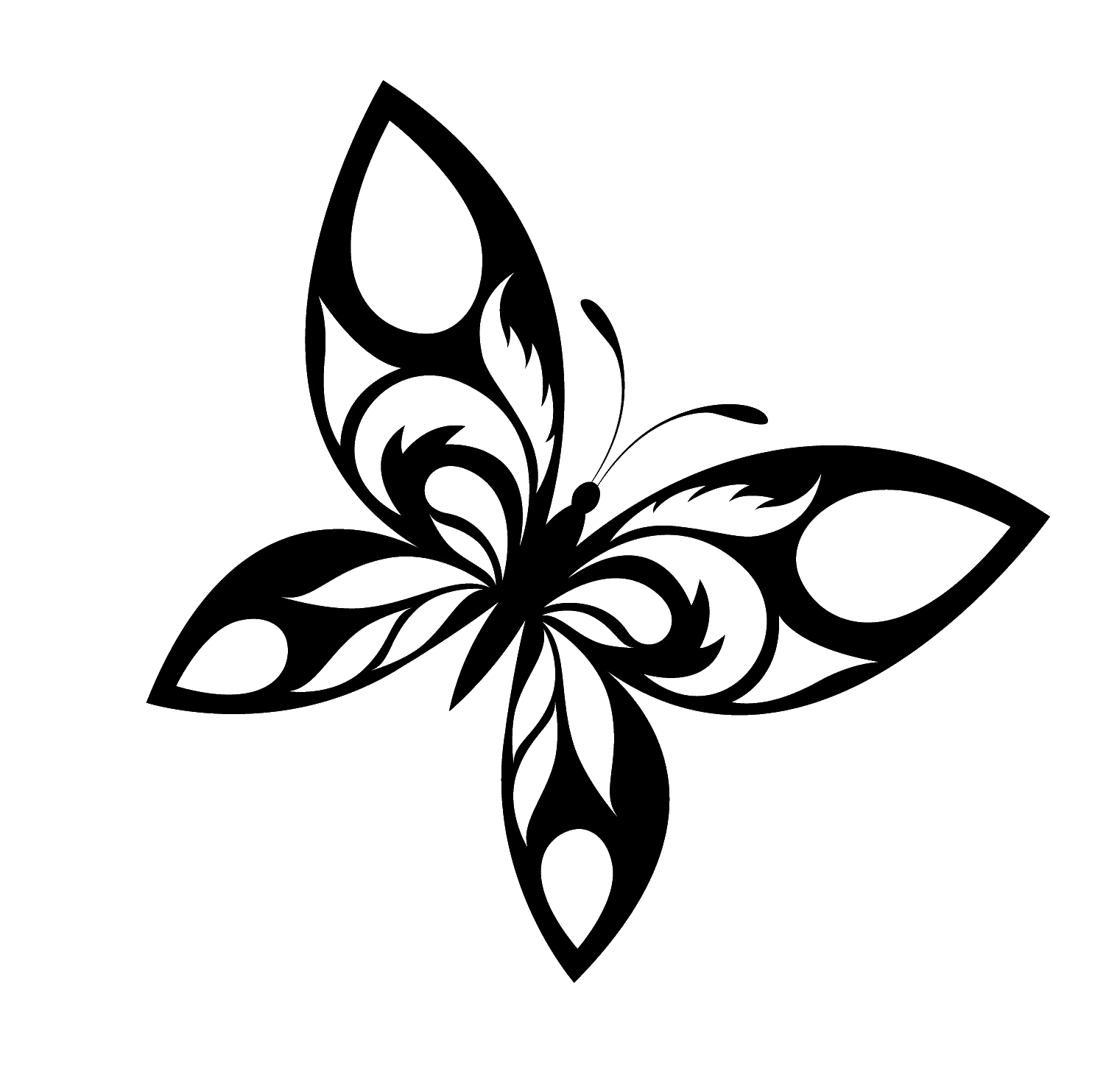 Tattoos Png Free Icons Backgrounds Tattoo Butterfly Image 39034 Gambar