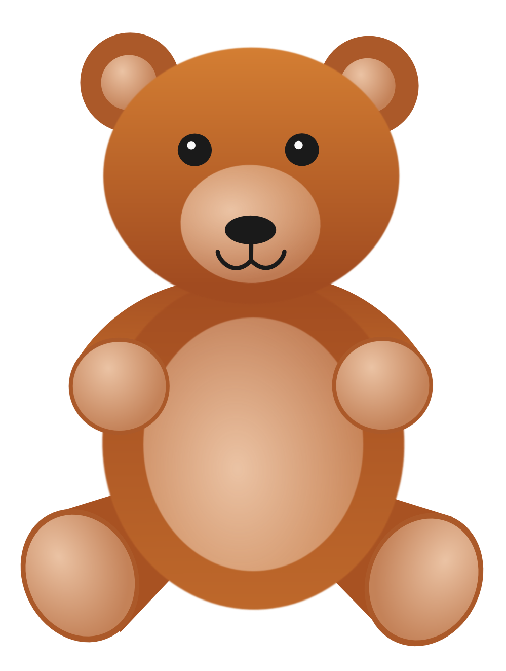 Bear PNG Transparent Images Free Download, Vector Files