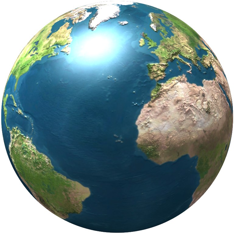 Terra globe icon png
