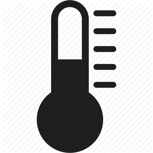 Thermometer Icon Vector PNG Transparent Background, Free Download