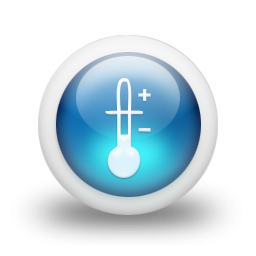 Thermostat Icon, Transparent Thermostat.PNG Images & Vector - Free