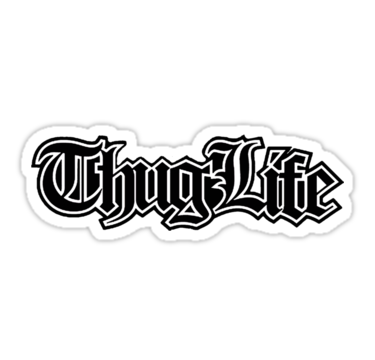 Download Thug Life 2. By Russellk99 PNG Transparent Background ...
