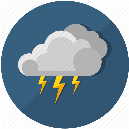 Icon Thunderstorm Symbol