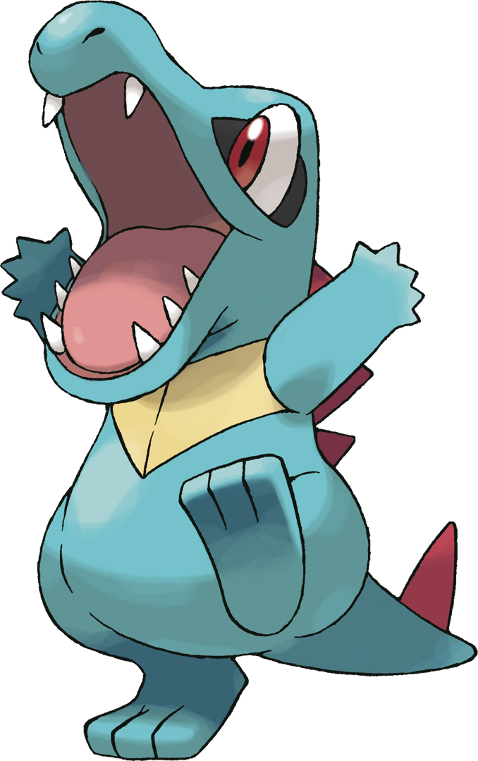 Totodile Pokemon Png Transparent Background Free Download Freeiconspng