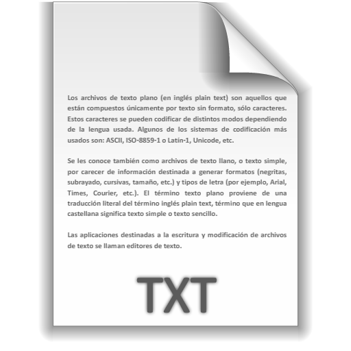 TXT File Icon Text File Icons SoftIconsm