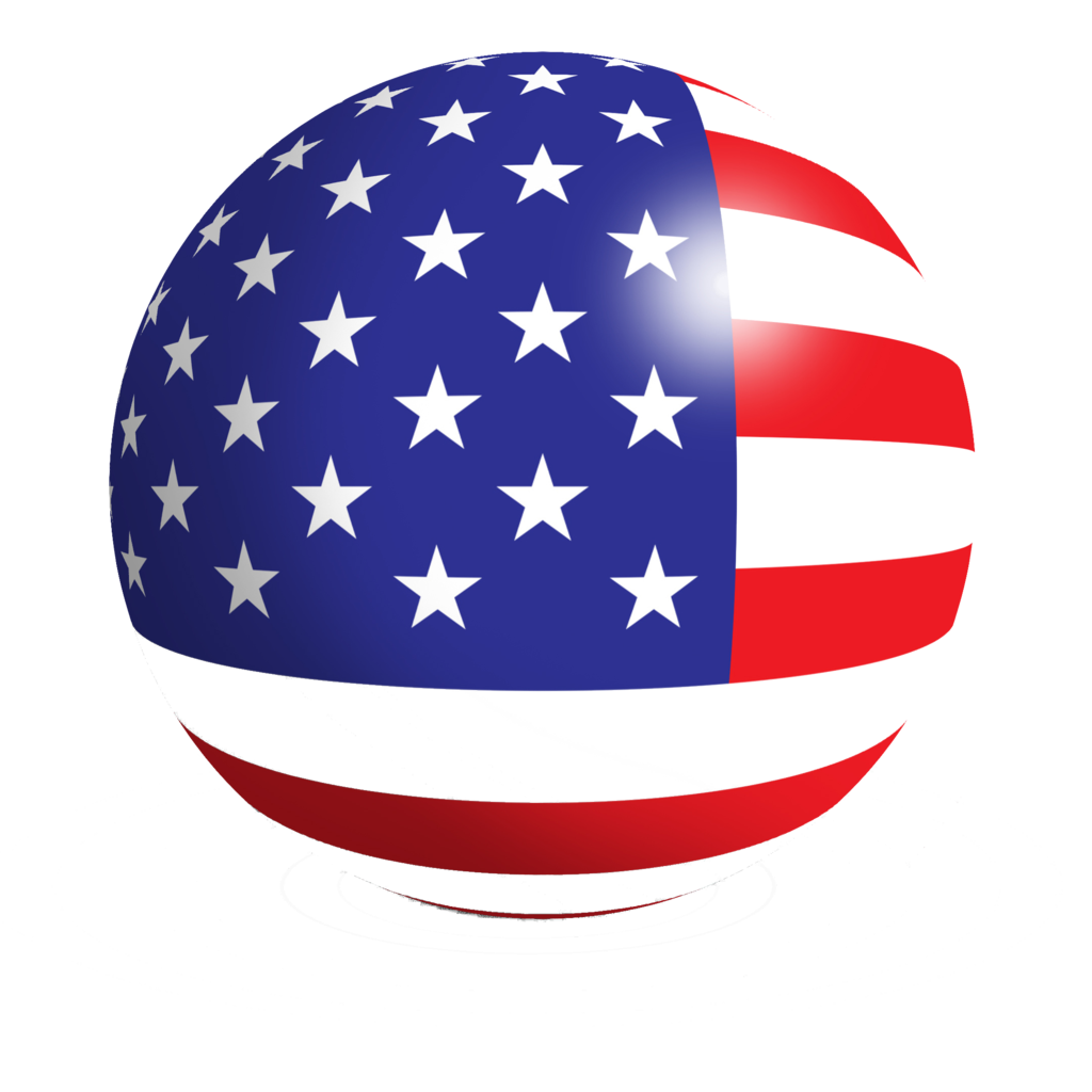 Icon American Us Flag Vector Png Transparent Background Free