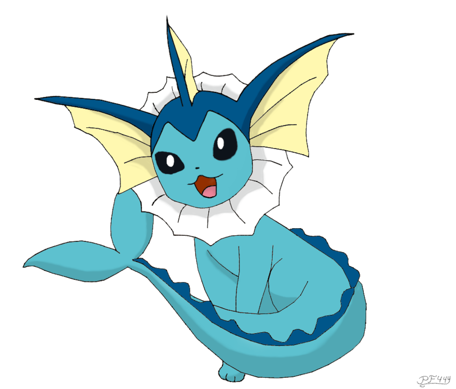 Vaporeon PNG, Vaporeon Transparent Background - FreeIconsPNG