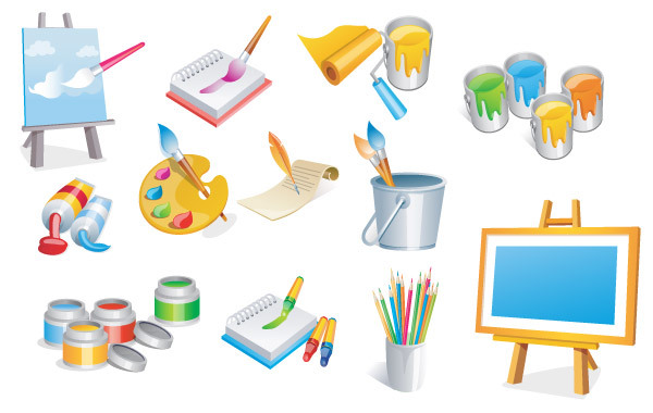 Brush Vector Art, Icons, and Graphics for Free Download