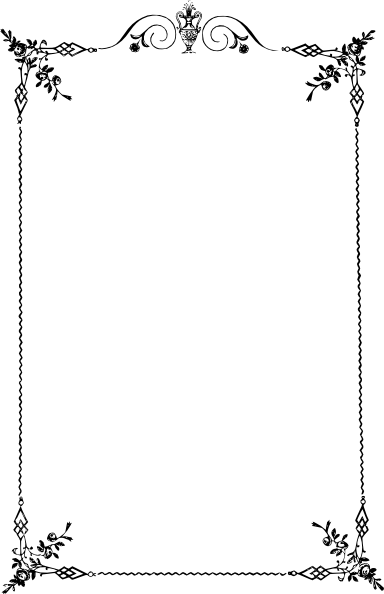 High Quality Vintage Border Cliparts For Free! PNG Transparent