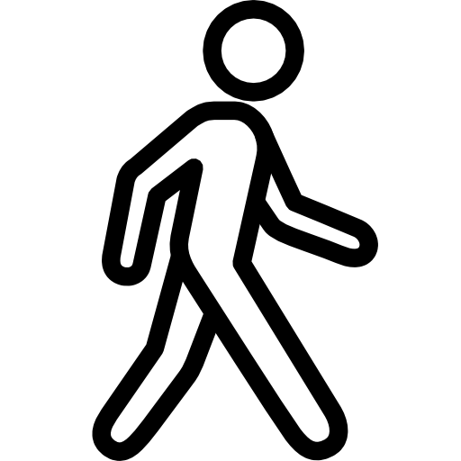 Library Icon Walking