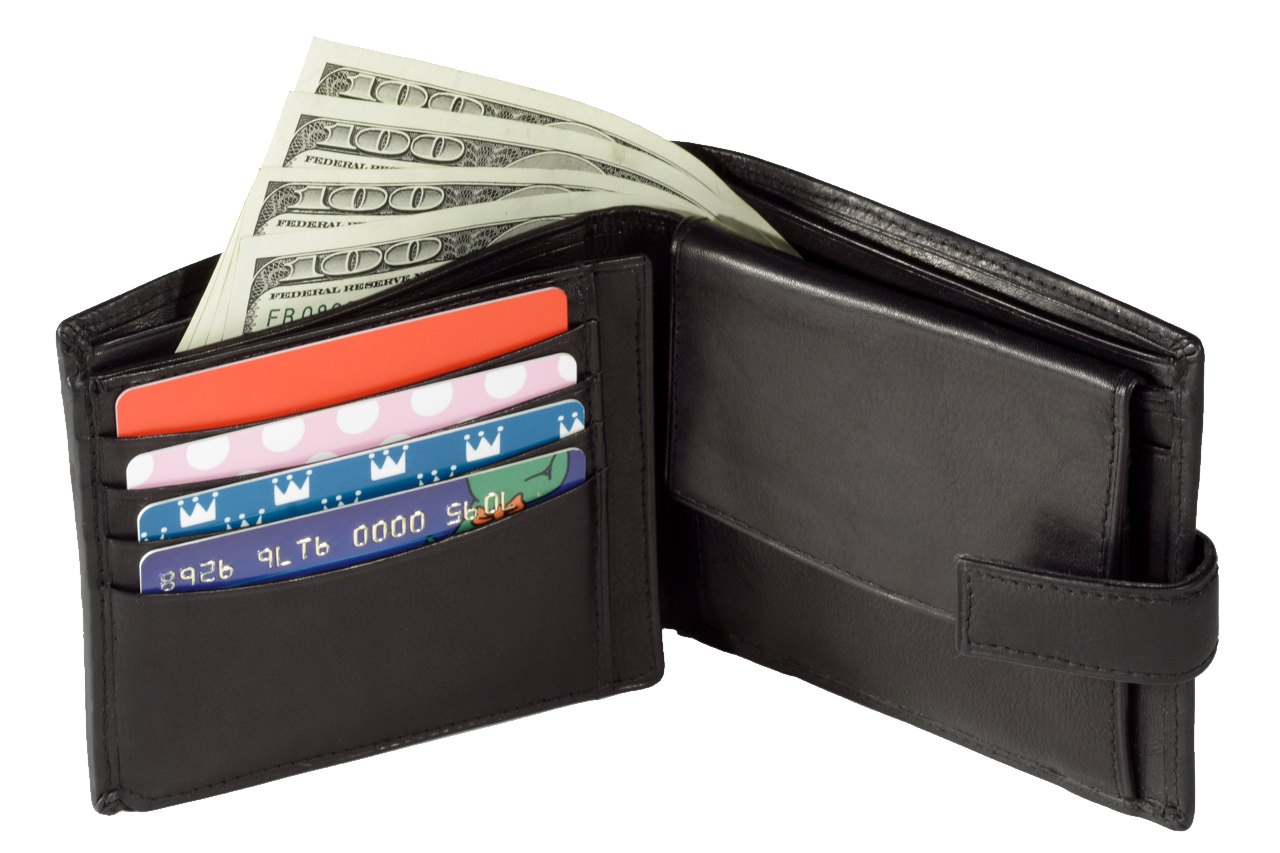 Wallet With Money Image PNG Transparent Background, Free Download