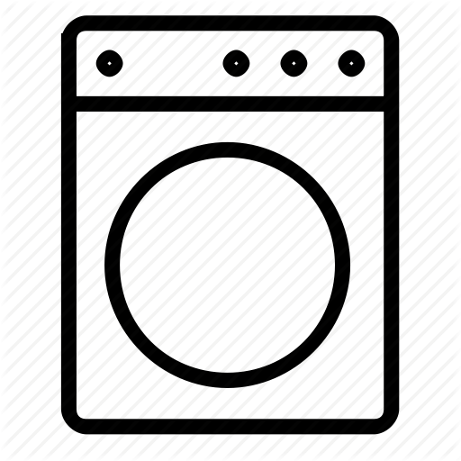 Washing Machine Simple PNG Transparent Background, Free Download 9550