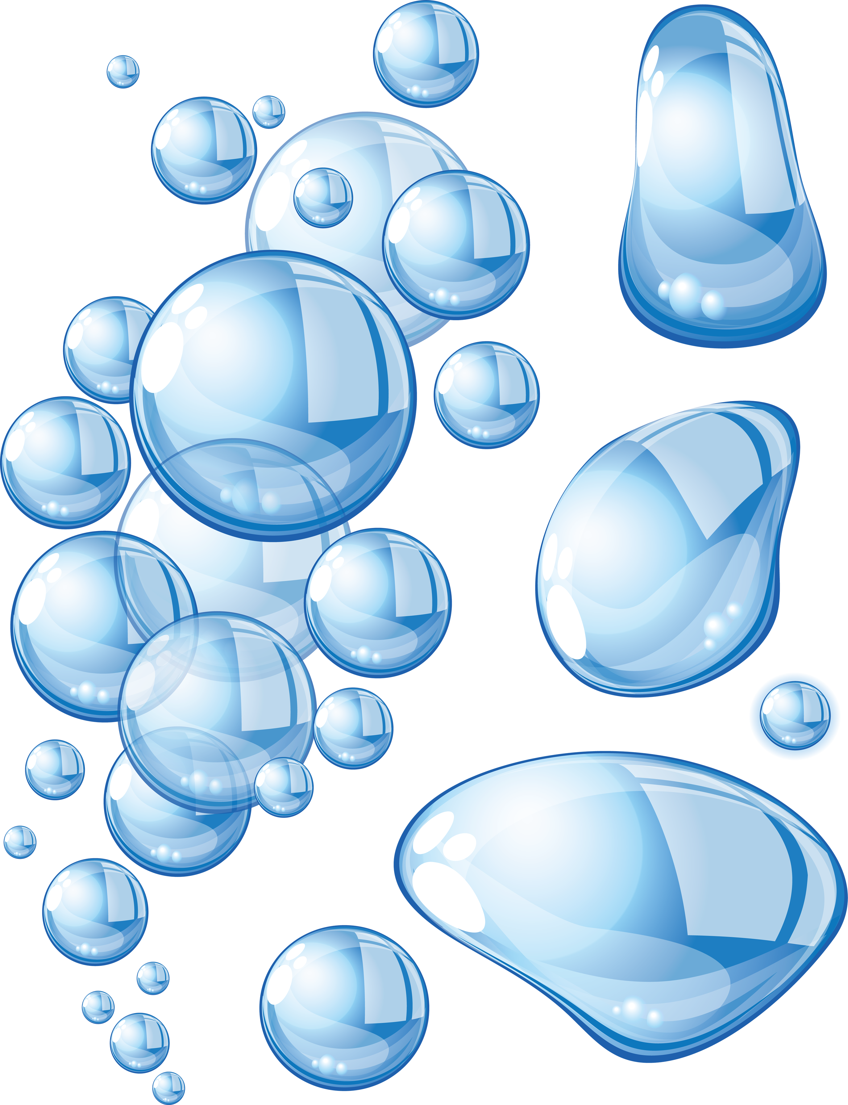 Free: Drops Png - Transparent Background Bubble Png Transparent - water   