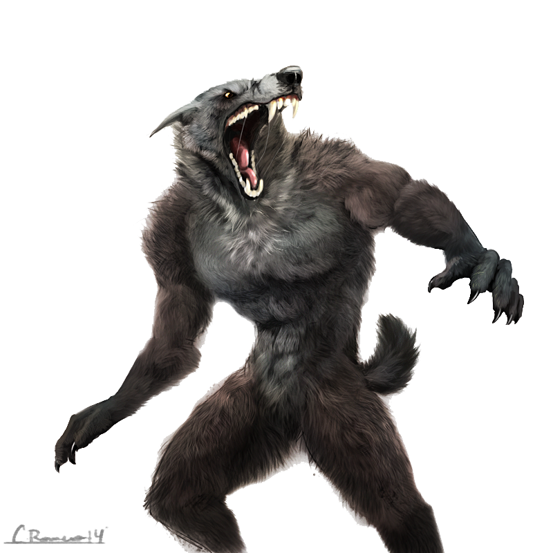 werewolf clip art, image, werewolf